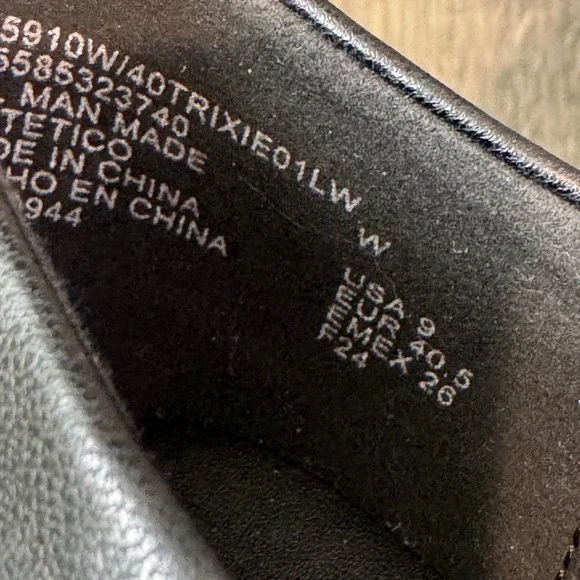 Aerosoles Womens Black Wedge Heel Slip On Shoes‎ Size 9 - Picture 6 of 8